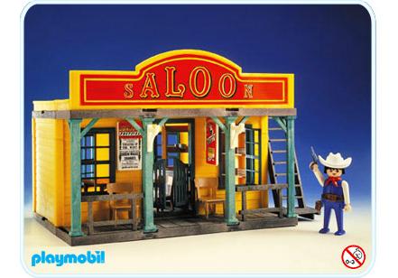 Playmobil 4 x komplett Sets figur Saloon Western Nr. 3461 küche in