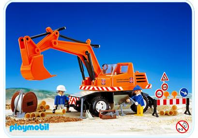 Baggerlader - 3472-C | PLAYMOBIL®