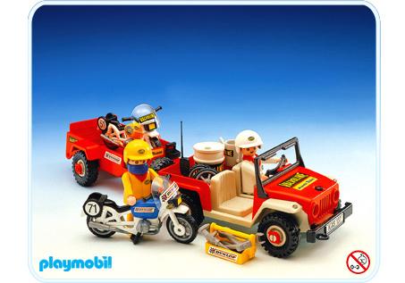 voiture et remorque playmobil