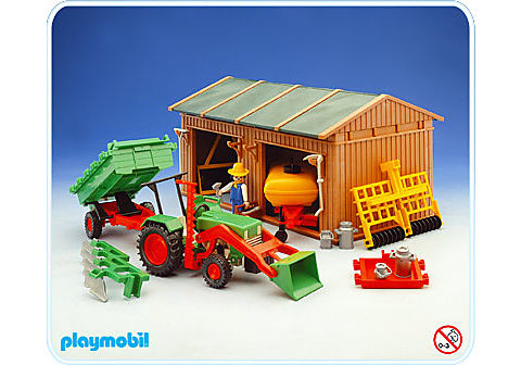 3554-A Geräteschuppen,Traktor usw. detail image 1