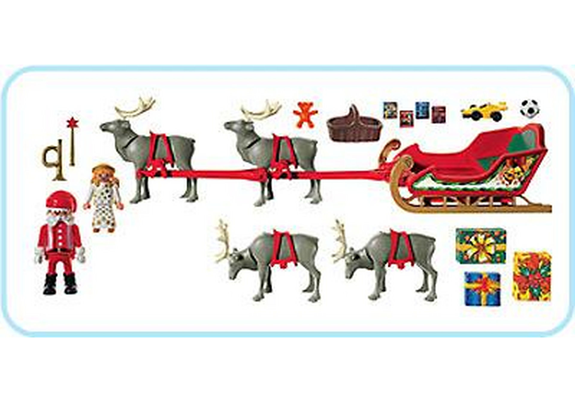 Traineau Du Pere Noel 3604 A
