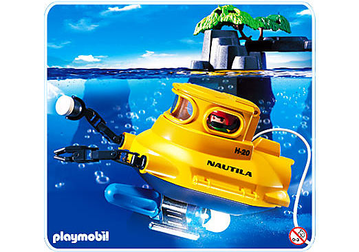 3611-A Explorateur / sous-marin jaune detail image 1