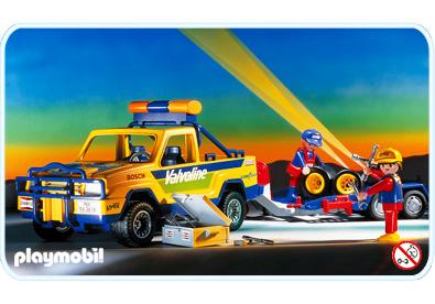 voiture et remorque playmobil