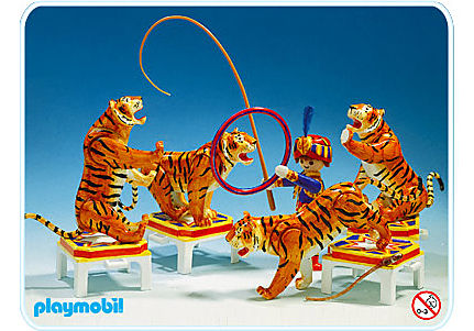 3646-A Dressage de tigres detail image 1