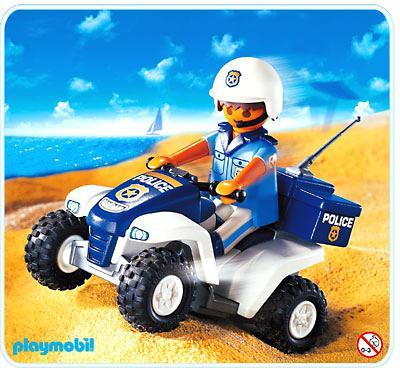 playmobil city action quad