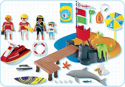 playmobil plage