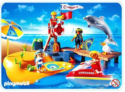 playmobil plage