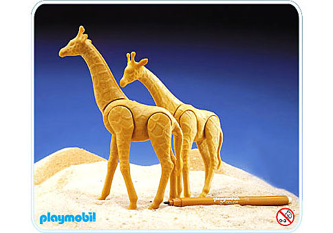 3672-A Girafes et 1 feutre color detail image 1