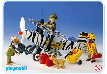 playmobil avion safari