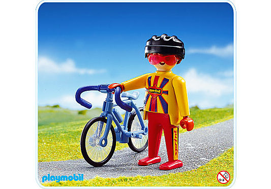 Playmobil courses de vélo