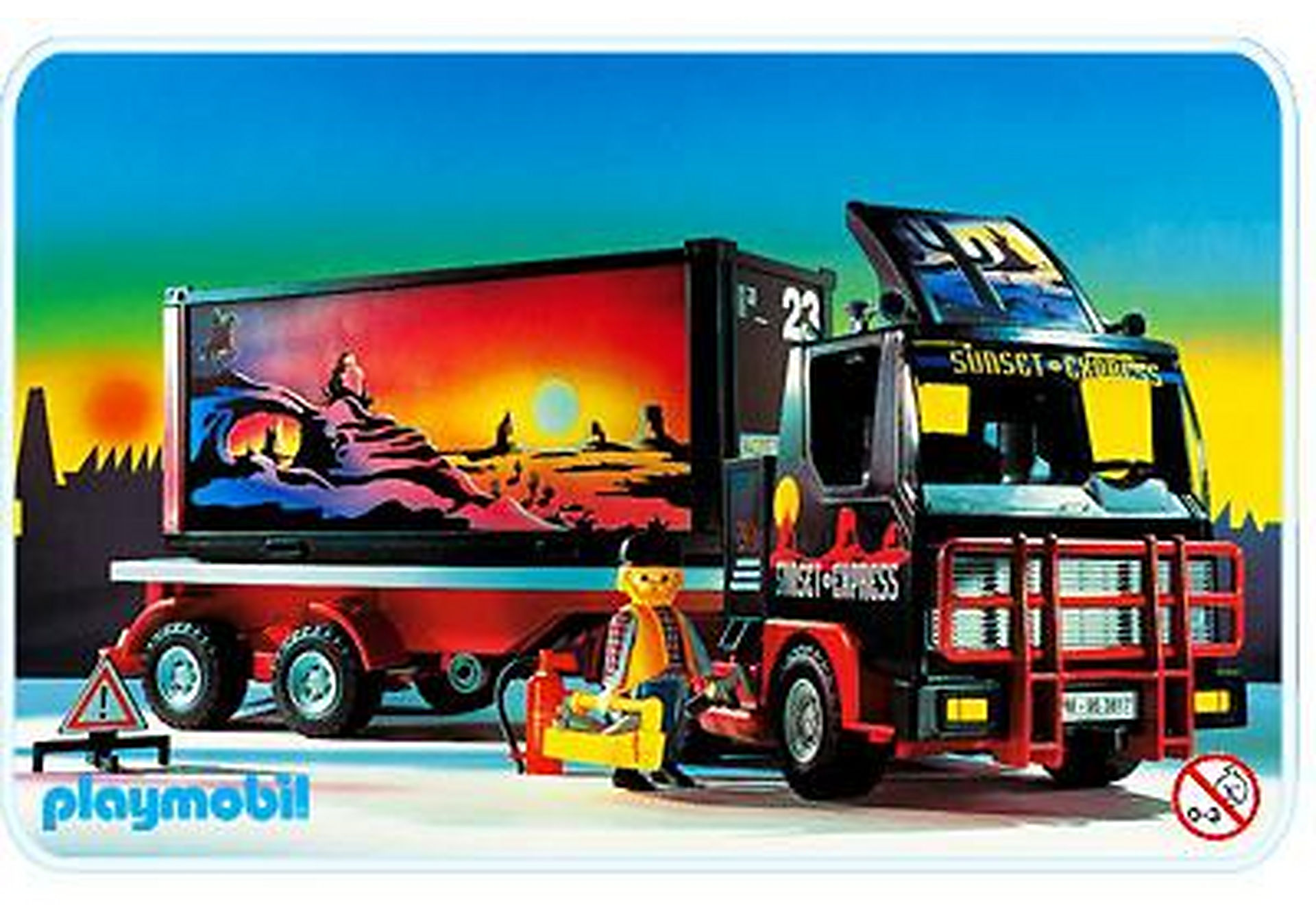 3817-A Camion remorque/ container zoom image1