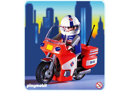 PLAYMOBIL® 70051 NotarztMotorrad Mit Blinklicht ubicaciondepersonas