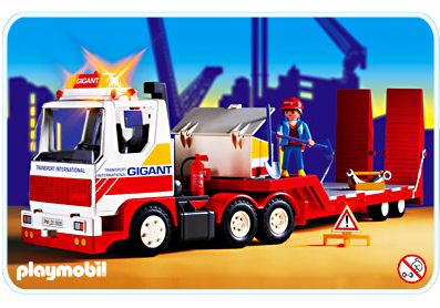 Playmobil Truck ERSATZTEIL Werkzeugkiste KISTE 3935 LKW Sattelschlepper Gigant 