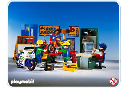 garage moto playmobil