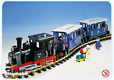 4000-A Set Personenzug mit Dampflok detail image 1