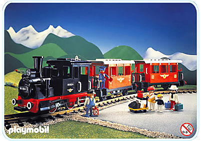 4001-A Personenzug-Set mit Dampflok detail image 1