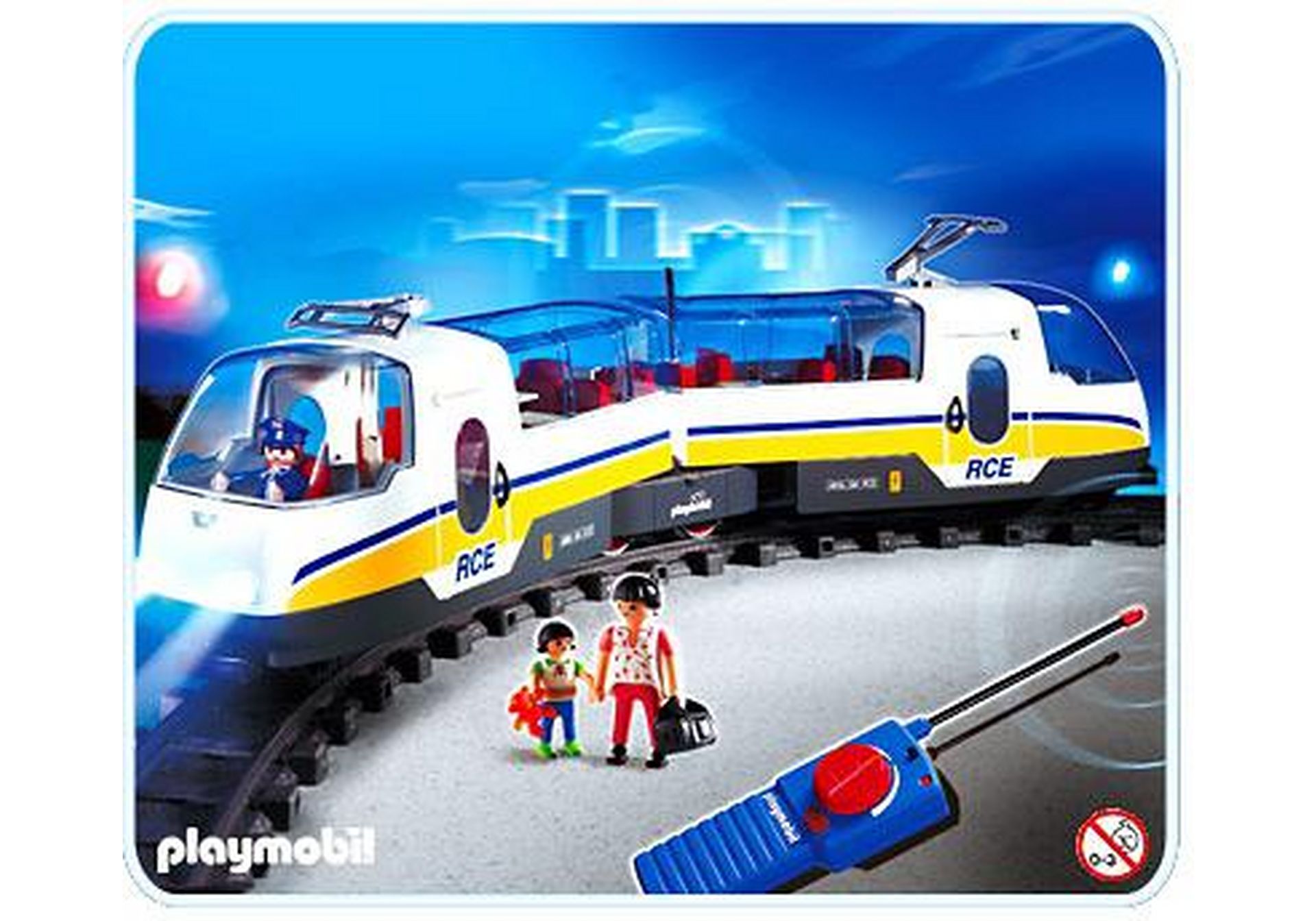 2 x Eisenbahn Haltegriff für ICE RCE Zug 4011 Playmobil 
