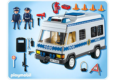 Fourgon de police des forces spéciales playmobil