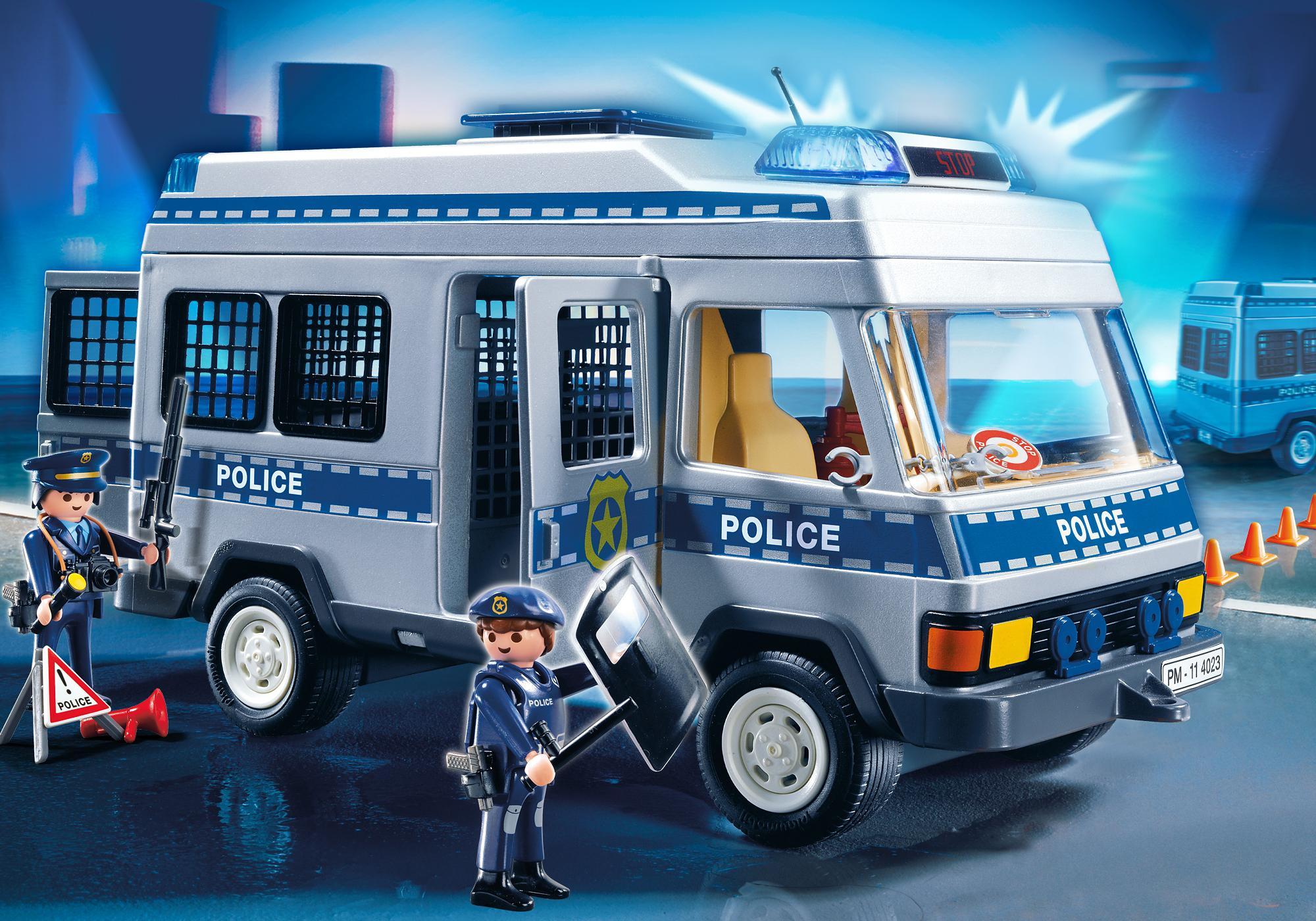 playmobil fourgon police