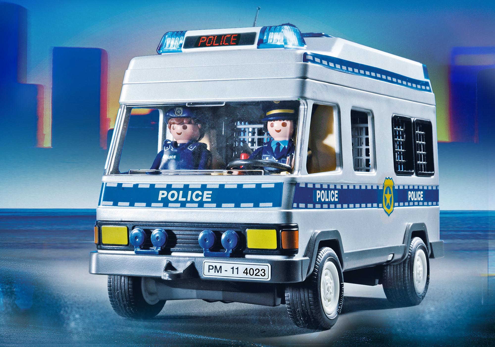 playmobil police van 4023