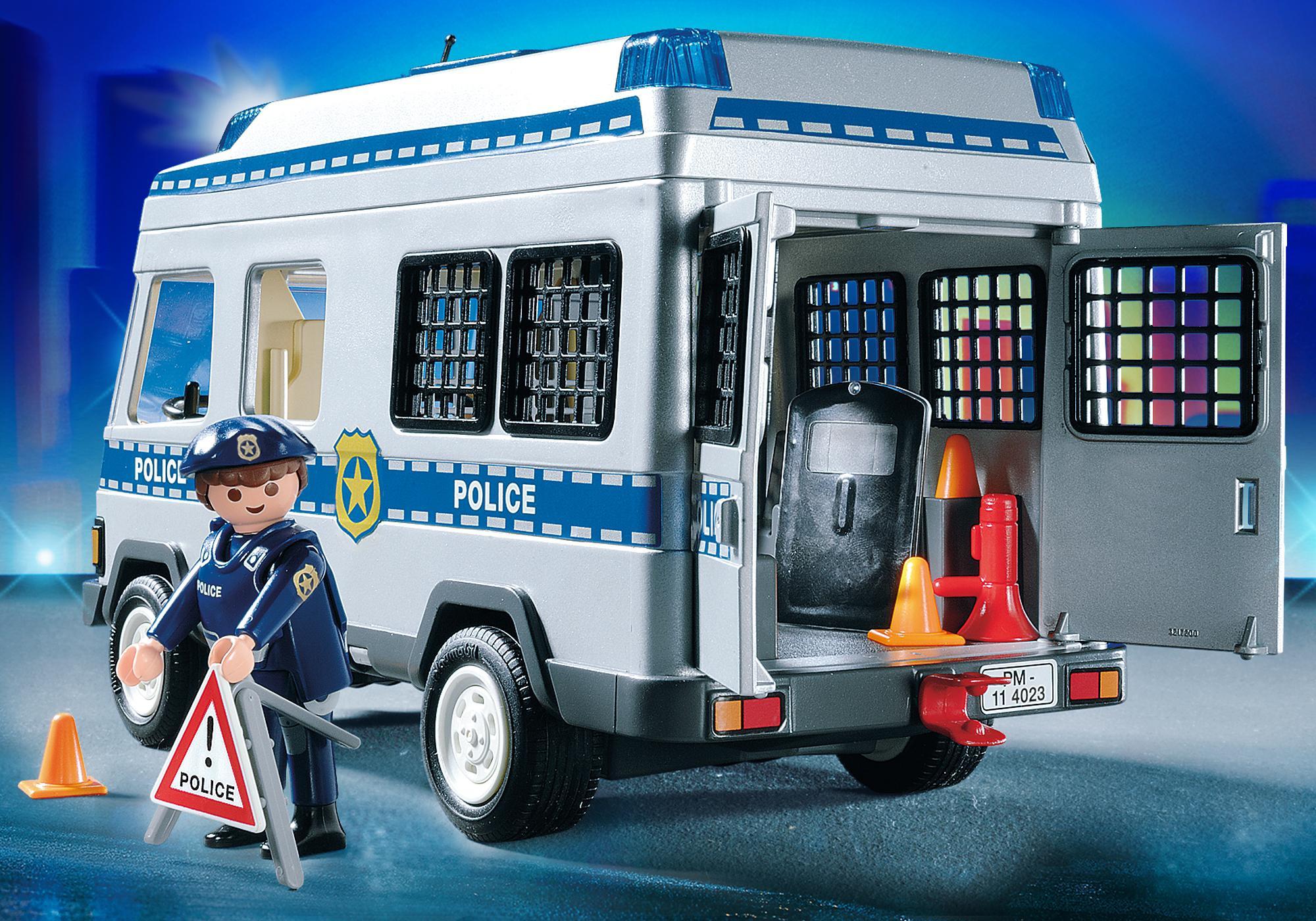 playmobil police van 4023