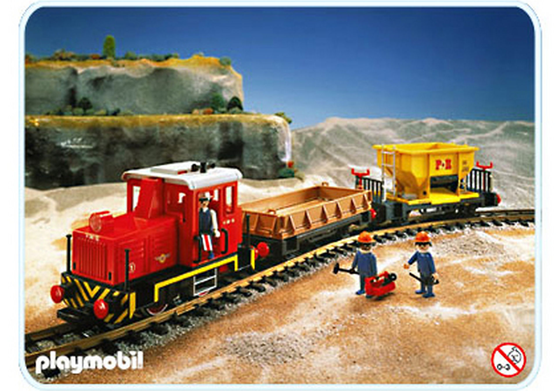 4027-A Güterzug-Set mit Diesellok zoom image1