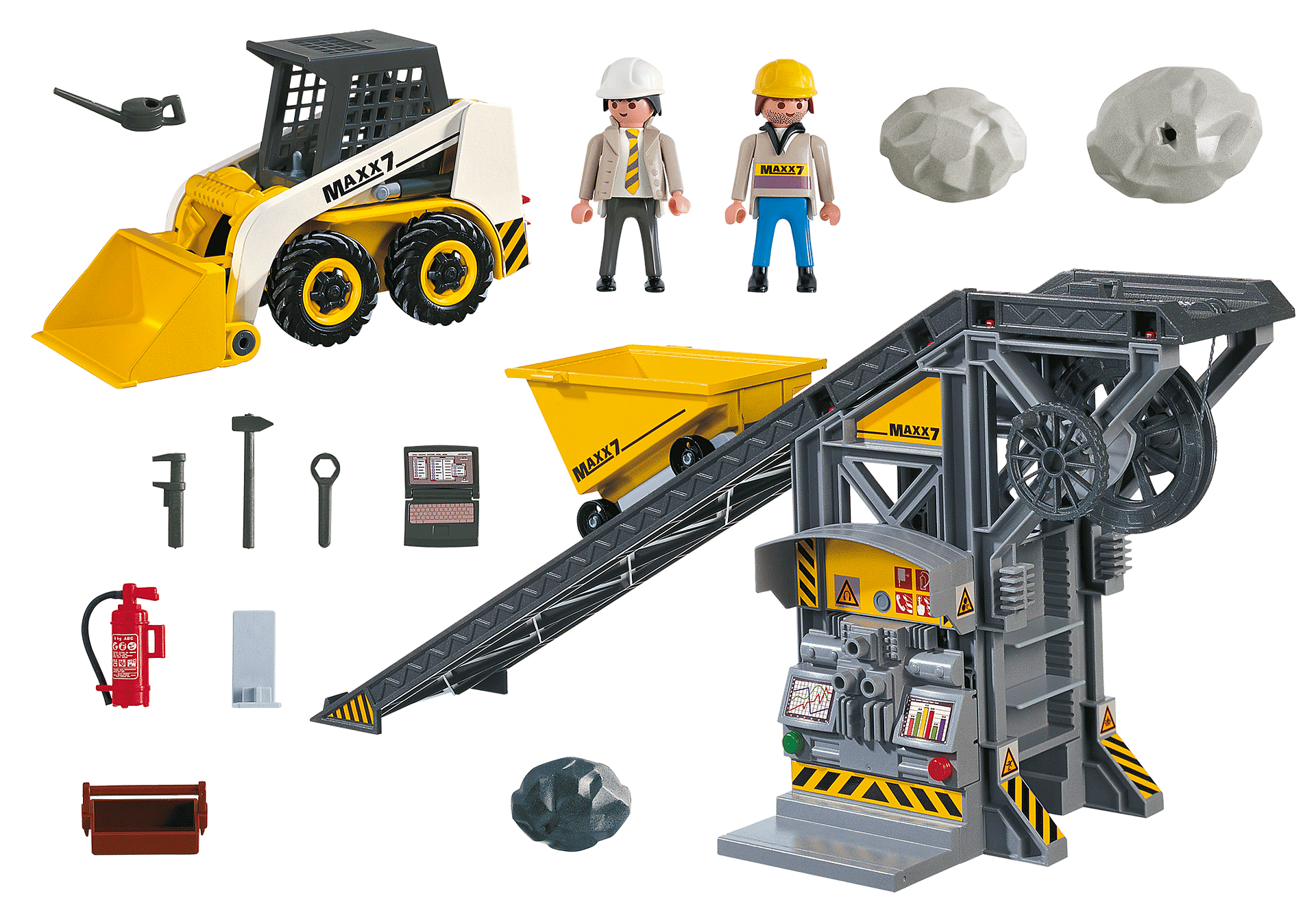 4041 Conveyor Belt with Mini Excavator zoom image3