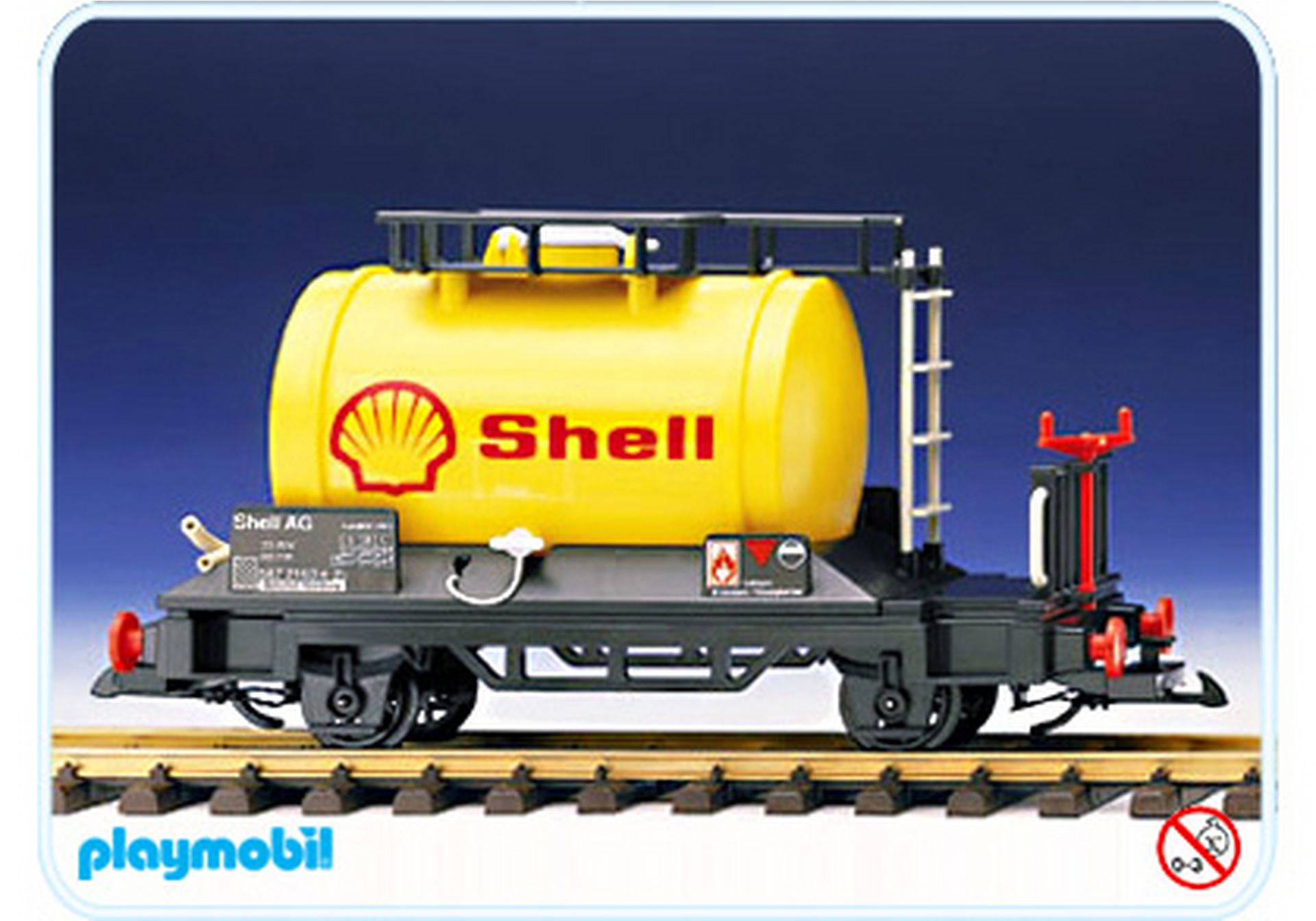 Shell Vulcano Esso Kesselwanne Kesselwagen Playmobil Eisenbahn Ersatzteil 