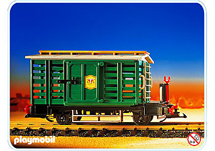 4121-A Wagon à bétail Far West detail image 1