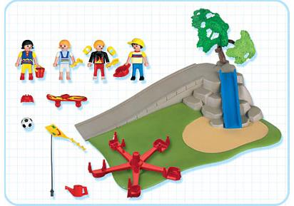 aire de jeux playmobile