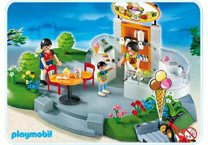 playmobil ice cream parlour