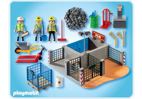 playmobil construction site superset