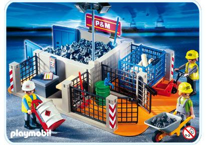 playmobil construction site superset