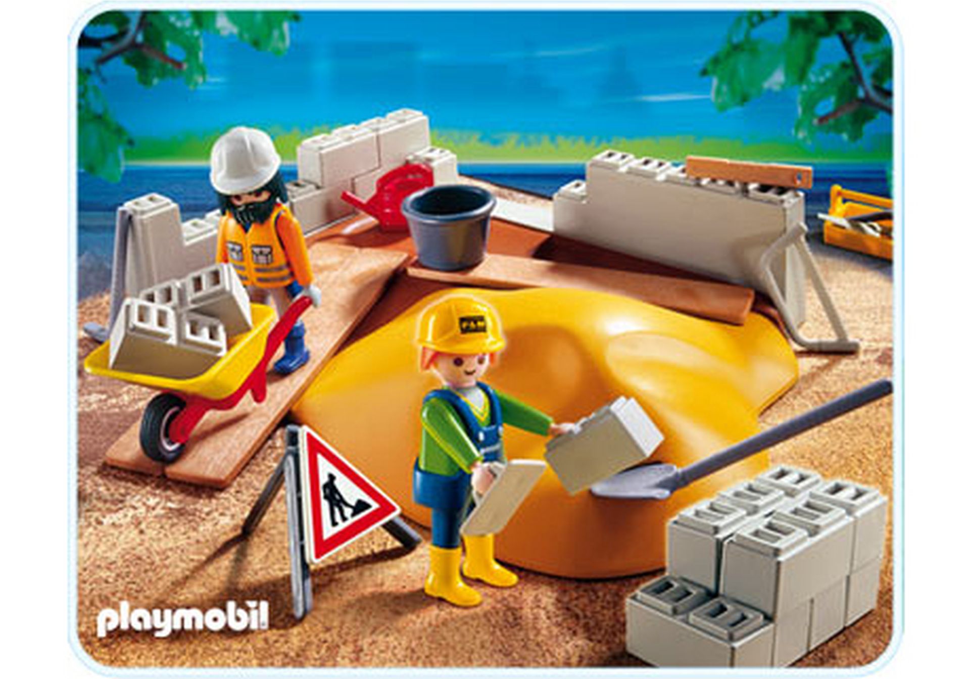 Playmobil City Life 4138 KompaktSet Baustelle NEU OVP 