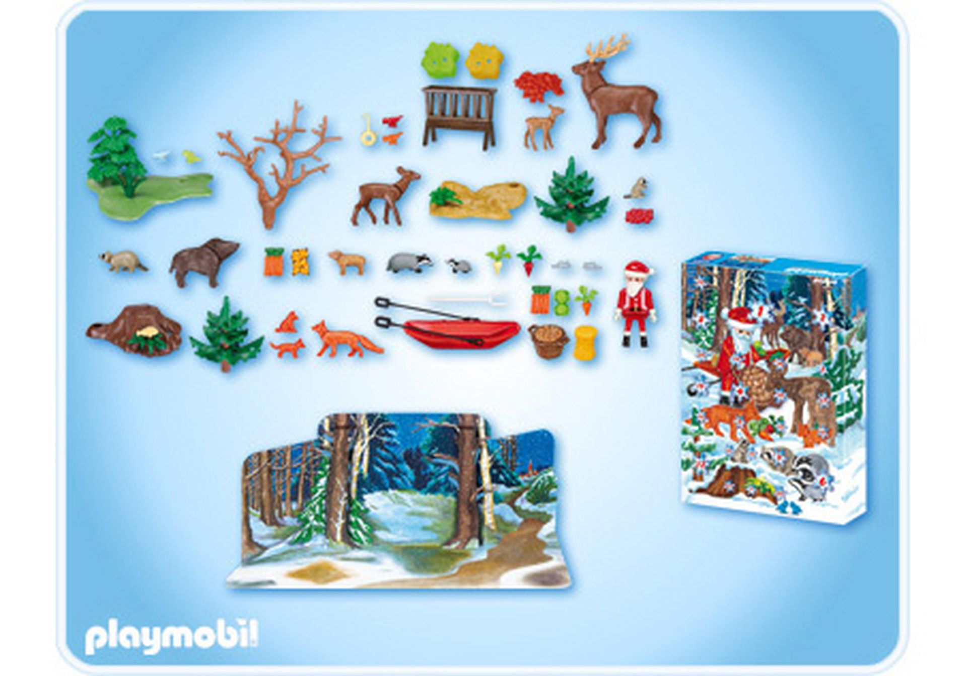 Playmobil®  SCHLITTEN mit HALTER Griffe aus Set 4155 Weihnachten Adventskalender 