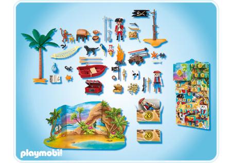 calendrier playmobil pirate