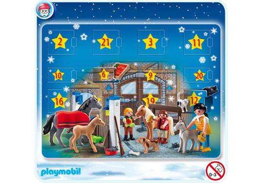 calendrier avent playmobil chevaux