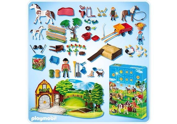 calendrier centre equestre playmobil