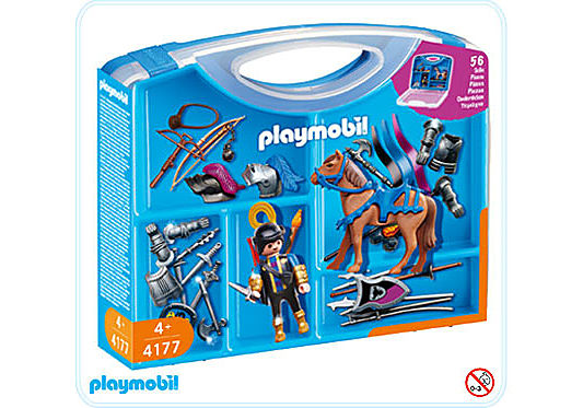 Valisette métallique avec accessoires et figurines - Playmobil