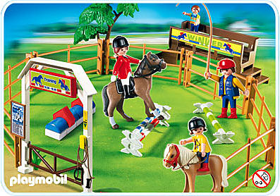 Leçons d'équitation Playmobil