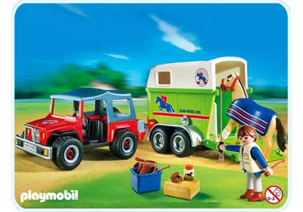 playmobil van chevaux 4189