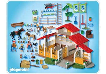 centre équitation playmobil