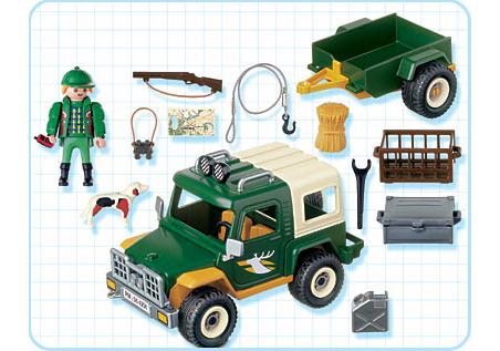 playmobil 4x4 avec remorque