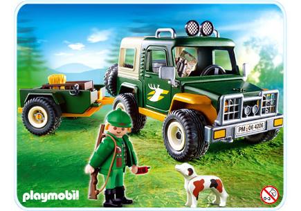 playmobil 4x4 avec remorque