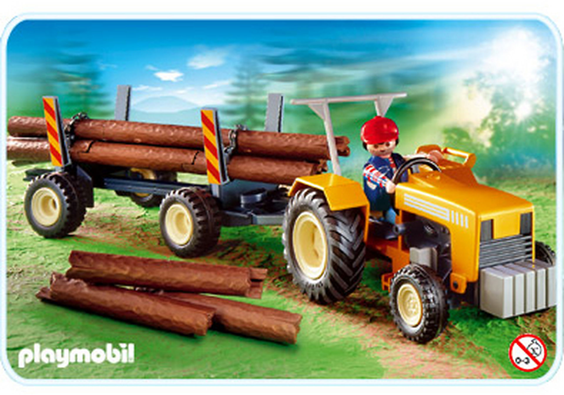 4209-A Traktor mit Langholztransport zoom image1