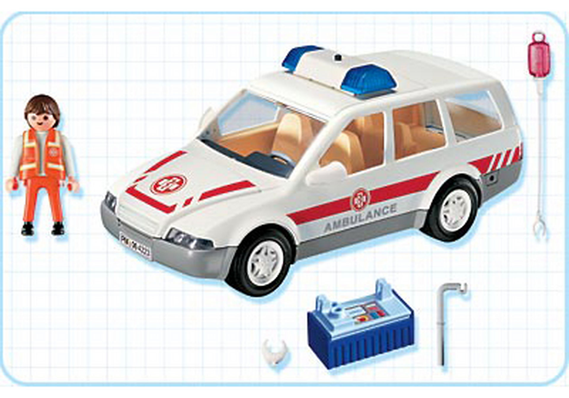 4223-A Ambulancier / voiture d'urgence zoom image2