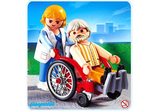 fauteuil roulant playmobil