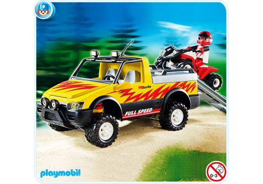 Pick-Up mit Racing Quad PLAYMOBIL® 4228 