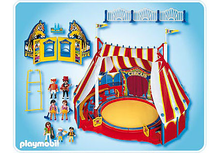4230-A Großes Zirkuszelt mit LED-Portal detail image 2