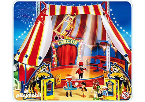 4230-A Großes Zirkuszelt mit LED-Portal detail image 1